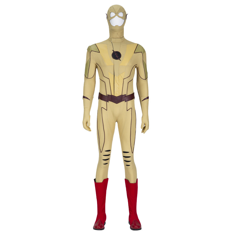Embody Eobard Thawne with the Halloweez Reverse-Flash Cosplay Costume from The Flash Season 8 - Halloweez