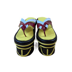 Naruto Geta Wandering Ronin Rin Cosplay Shoes Anime Convention Performance Shoes - Halloweez