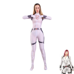White Widow 3-in-1 Bodysuit Adult Kids Cartoon Costume COSPLAY Halloween Costume - Halloweez