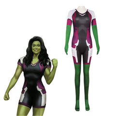 She-Hulk Women's Avengers Costume Cosplay Halloween Party Outfit - Movie The Avengers She-Hulk - Halloweez