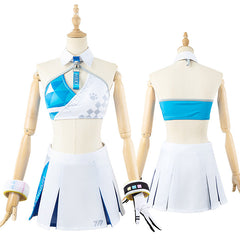 Blue Archive Nekozuka Hibiki Anime Costume Set - 2D Anniversary Cosplay Outfit - Halloweez