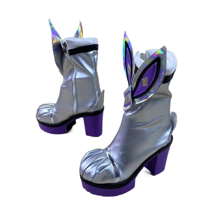 LOL Spirit Blossom Miss Fortune Cosplay Shoes for Anime Conventions and Performances - Halloweez