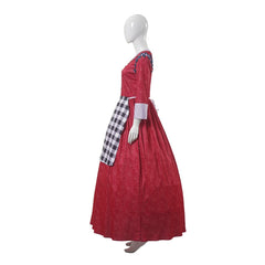 Snow White Red Princess Dress Costume for Cosplay and Performance - Halloweez