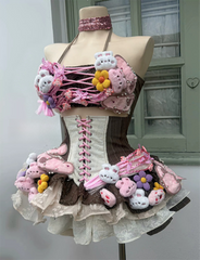Genshin Impact Navia Cosplay, Custom Fontaine Noble Light Battle Skirt for Halloween Comic Con