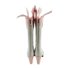 Genshin Impact Paimon COS Shoes - Anime Convention 2D Performance Shoes - Halloweez