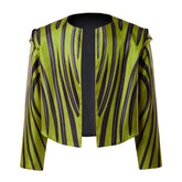 Halloweez Griff Tannen Cosplay Costume Men's Green Jacket Coat for Halloween Streetwear - Halloweez