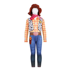 Children's Day Toy Story Costume Performance Outfit Cowboy Woody Children Cosplay Role Play Costume - Halloweez