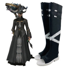 Final Fantasy XIV Black Mage Level 80 Artifact Gear Cosplay Shoes for Anime Conventions - Halloweez