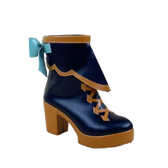 1563 Halloween Pumpkin Little Devil Hatsune Miku Cosplay Shoes for Anime Conventions - Halloweez