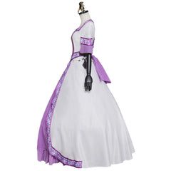 Elegant Red-Haired Shirayuki Cosplay Costume from 'Snow White with the Red Hair' Anime - Halloweez