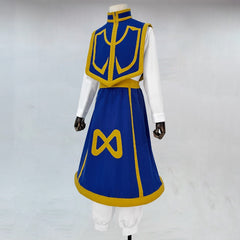 Hunter x Hunter Kurapika Blue Uniform Cosplay Costume