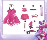 Honor of Kings Xiaoqiao Cosplay, Custom Breeze of Love Outfit for Halloween Comic Con