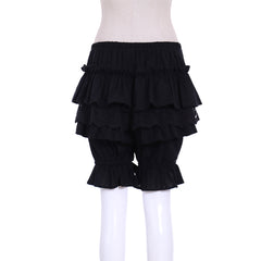 Halloweez Women's Beaded Bloomers Shorts with Ruffles and Lace Trim - Halloweez