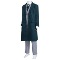 Stunning Fantastic Beasts: The Secrets of Dumbledore Newt Scamander Cosplay Costume by Halloweez for Halloween - Halloweez