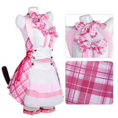 Cat Girl Paradise Anime Cosplay Dress Chocola Vanilla Stage Performance Outfit Daily Wear - Halloweez