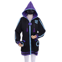 Halloweez Purple Heart Hoodie Cosplay Costume - Inspired by Hyperdimension Neptunia - Halloweez