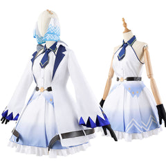 Uma Musume Mejiro Dober Cosplay Costume White Dress Set Anime Game Outfit - Halloweez