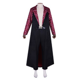 One Piece Warlord of the Sea Hawkeye Mihawk Cosplay Costume Anime Role-Playing Outfit - Halloweez