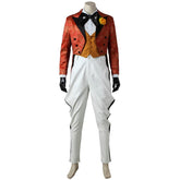 Halloweez Cosplay Red Jacket & Orange Vest Suit for Halloween & Festivals - Halloweez