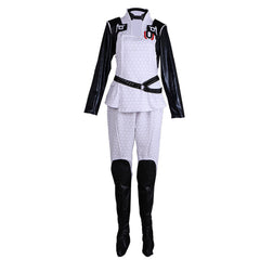 Miranda Lawson Cosplay Costume Women Battle Suit | Mass Effect Full Set Outfit by Halloweez - Halloweez