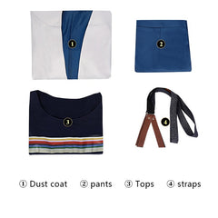 Halloweez Doctor 13 Jodie Whittaker Cosplay Costume - Perfect for Halloween Fans - Halloweez