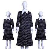 Wednesday Addams Cosplay Costume from The Addams Family Movie - Halloweez