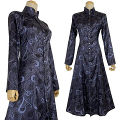 Halloweez Anime Cosplay Costume - Volume 25 Manga Cover Emma Sano Black Soft Dress Muslim Style for Christmas & Halloween - Halloweez