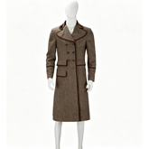 Doctor Who 4th Doctor Cosplay Trench Coat Custom for Halloween Comic Con