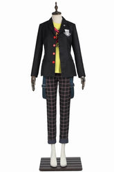 Halloweez Ryuji Sakamoto Persona 5 Cosplay Costume School Uniform with Wig for Festive Celebrations - Halloweez