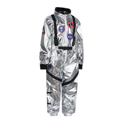 European & American New Halloween Couple's "The Wandering Earth" Style Space Suit Costume, Parent-Child Astronaut Stage Outfit for Men and Women - Halloweez