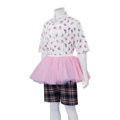 Halloweez Ace Ventura Cosplay - Adult Pink Tutu Skirt Outfit for Halloween & Theme Parties - Halloweez