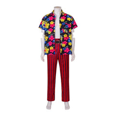Halloweez Ace Ventura Pet Detective Cosplay Costume Hawaiian Shirt Pants Belt Full Set - Halloweez