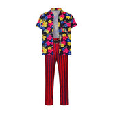 Halloweez Ace Ventura Pet Detective Cosplay Costume Hawaiian Shirt Pants Belt Full Set - Halloweez