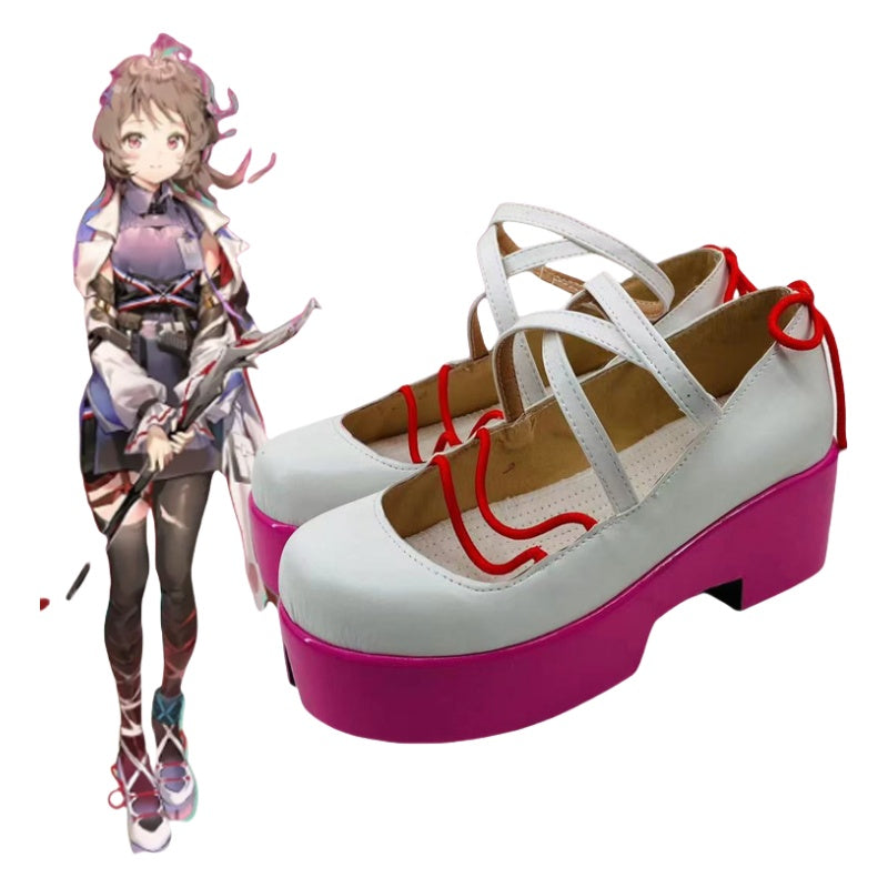 Arknights Eyjafjalla Cosplay Shoes for Anime Conventions and Performances - Halloweez