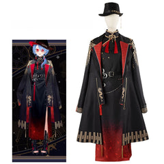 VTuber Star Street Comet Oriental Style Black Suit Anime Cosplay Female Set - Hoshimachi Suisei Hololive - Halloweez