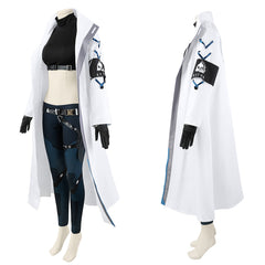Blue Archive Maekawa Saori Long Sleeve Windbreaker Anime Cosplay Costume - Halloweez