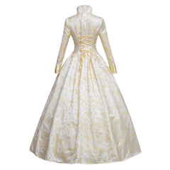 Adult's Exclusive Halloweez Vintage Elizabethan Cosplay Dress | Custom Medieval Wedding & Carnival Gown - Halloweez