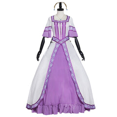 Elegant Red-Haired Shirayuki Cosplay Costume from 'Snow White with the Red Hair' Anime - Halloweez