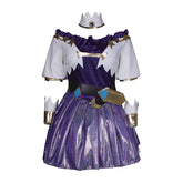 Halloweez Ahri Spirit Blossom Super Transform Cosplay Costume Adult Custom-Made White Dress - Halloweez