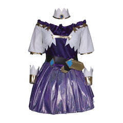 Halloweez Ahri Spirit Blossom Super Transform Cosplay Costume Adult Custom-Made White Dress - Halloweez