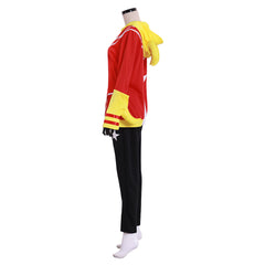 Halloweez Red Jacket - Authentic Izuku Midoriya Cosplay Outfit - Halloweez
