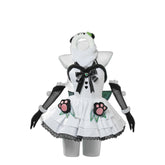 Naraka: Bladepoint Shen Miao Cosplay Costume - Green Field Guardian Bamboo Cute Guest Panda Outfit - Halloweez