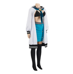 Halloweez Akoya Matama Cosplay Set - Magical Girl Sexy Bra & Skirt for Halloween Parties and Comic Cons - Halloweez