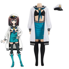 Halloweez Akoya Matama Cosplay Set - Magical Girl Sexy Bra & Skirt for Halloween Parties and Comic Cons - Halloweez