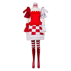 Halloweez Alice Madness Returns Checkmate Chess Lolita Cosplay Dress for Themed Parties - Halloweez