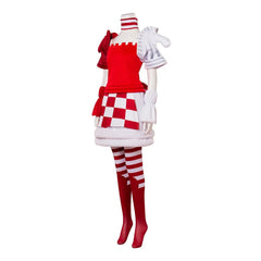 Halloweez Alice Madness Returns Checkmate Chess Lolita Cosplay Dress for Themed Parties - Halloweez