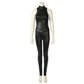 Halloweez Alita Battle Angel Cosplay Costume - Stylish Leather Vest and Pants for Halloween - Halloweez