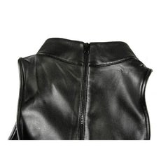 Halloweez Alita Battle Angel Cosplay Costume - Stylish Leather Vest and Pants for Halloween - Halloweez