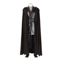 Halloweez Anakin Skywalker Cosplay Costume - Custom Darth Vader Jedi Knight Cape Halloween Outfit - Halloweez