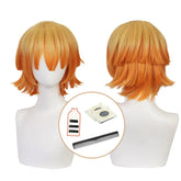 Halloweez Zenitsu Agatsuma Cosplay Wig - High-Quality Synthetic Fiber with Adjustable Cap - Halloweez